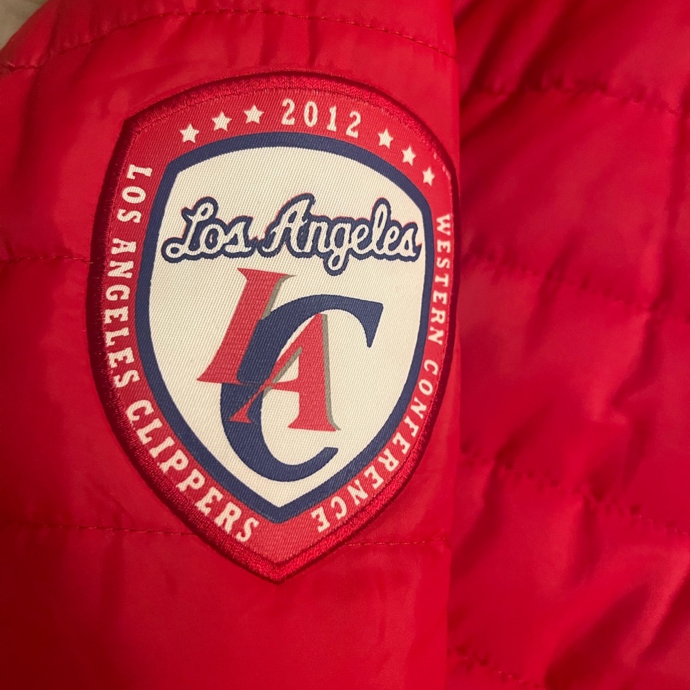 NBA Red Puffer Jacket - Picture 5 of 8